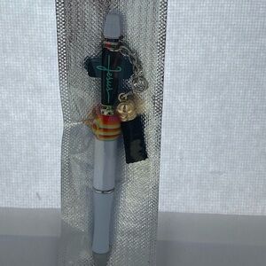 Handmade refillable Jesus pen